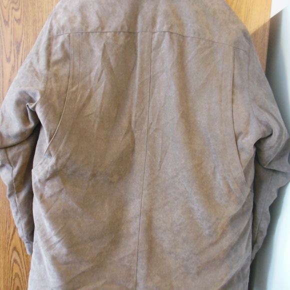 Mens Medium Bromley Sport Coat Suede Down  Feather - Picture 8 of 8